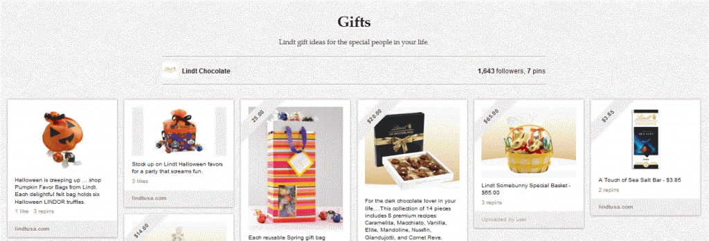 Lindt Chocolate on Pinterest