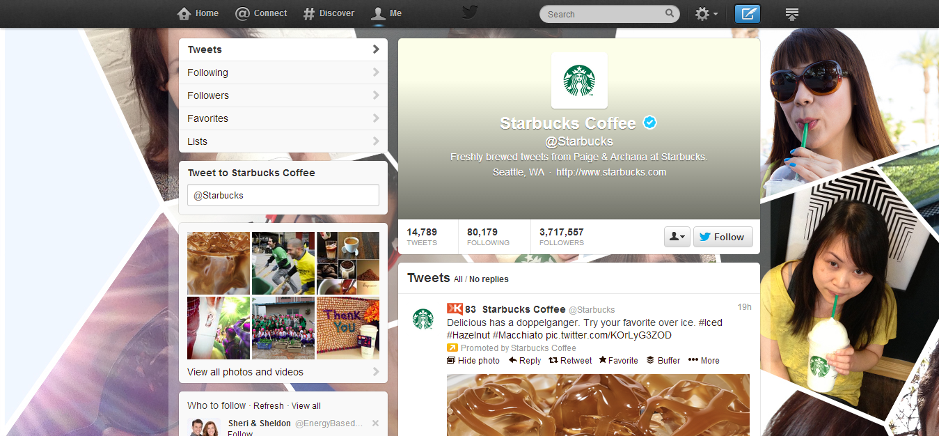 Starbucks Coffee on Twitter Starbucks Coffee on Twitter